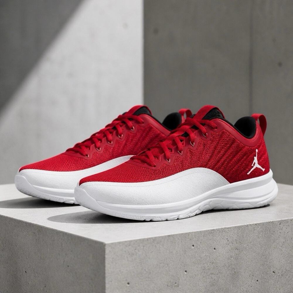 Jordan Air Jordan Trainer Prime Gym Red/White Low Top Lace Up 881463-601 Size 15